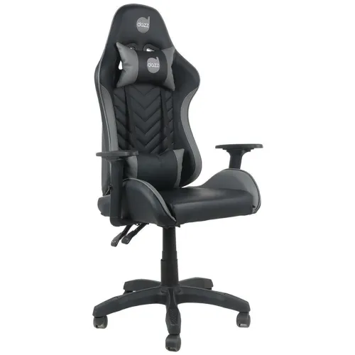 Cadeira Gamer Dazz Preta e Cinza