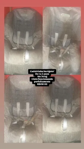Cadeirinha de carro Burigotto