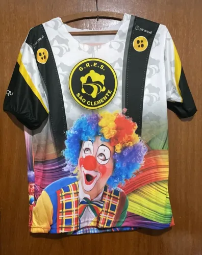 camisa escola de samba são clemente 2016