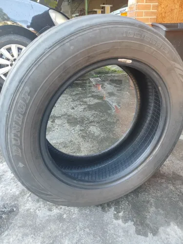 Par Pneus Dunlop 195 65 15 para rodar 