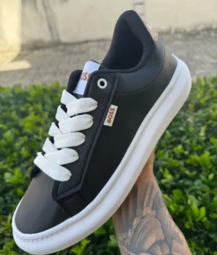 Tenis Hugo Boss Preto Pronta Entrega
