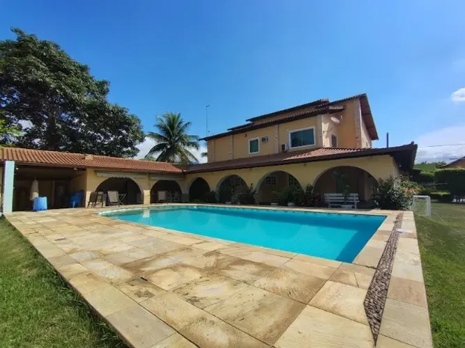 6 Qtos (5 Suítes), Piscina, Área Gourmet, Rio da Prata de Cpo Grande -RJ 