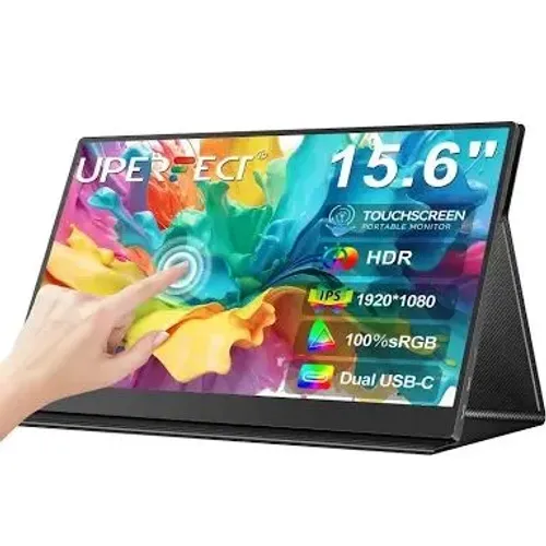 Tela touch 15*6 slim externo segunda tela ..