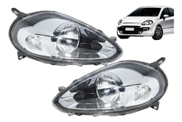 Par Farol Lanterna Sinaleira Fiat Punto 2013 2014 A 2017  Esquerdo