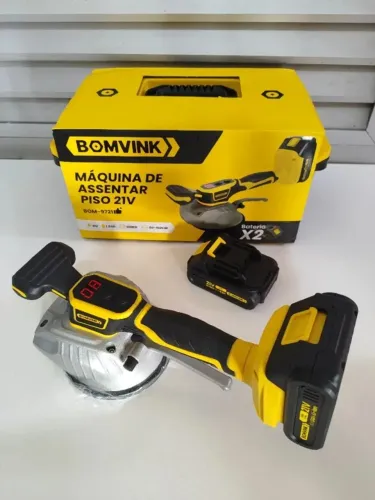 Maquina de Assentar Piso 21v BOMVINK BOM-9721