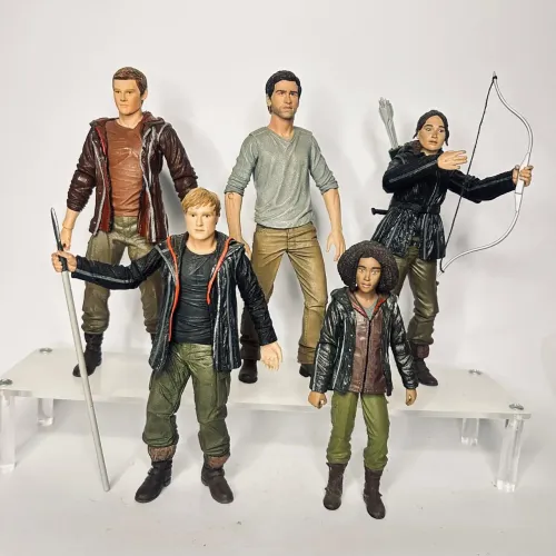 Lote Jogos vorazes Neca toys, Peeta, Katnnis, Rue, Gale, CATO. 