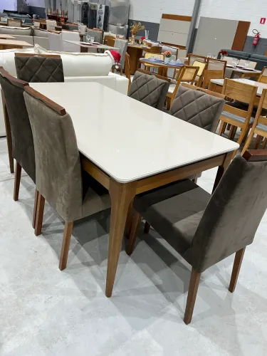 Mesa com 6 Cadeiras Avulsas ULTIMA PEÇA (NO ESTADO)