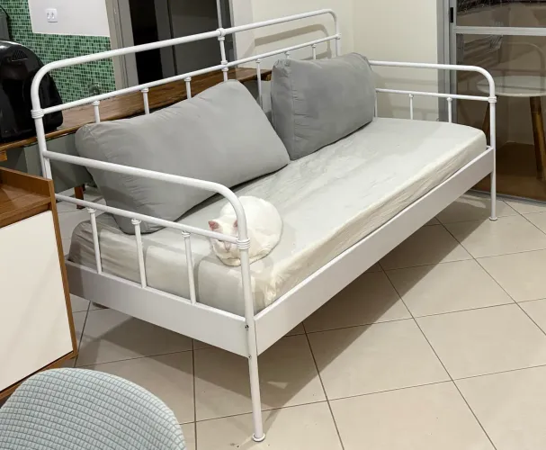 Sofá cama estrutura de ferro