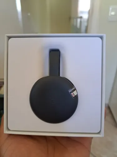 Google Chromecast 3ª Geração (GA00439) - Completo - Excelente Estado