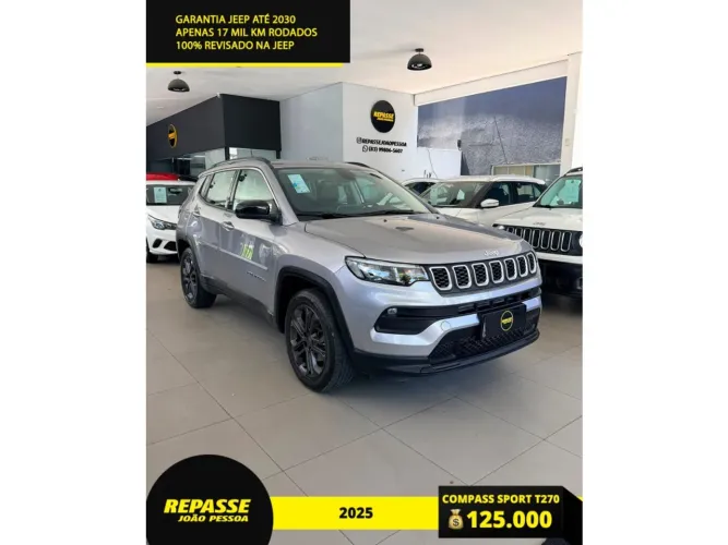 Jeep Compass Sport T270 1.3 TB 4X2 Flex AUT 2025