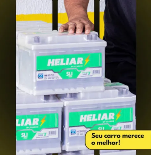 Bateria De Carro Automotiva 60 Amperes e Seminova Nova com Entrega Rápida