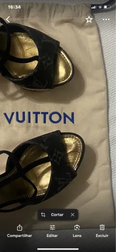 Sandália Louis vuitton 