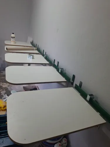 Mesa estampar camisetas dobrável , estamparia , serigrafia , berço serigrafia
