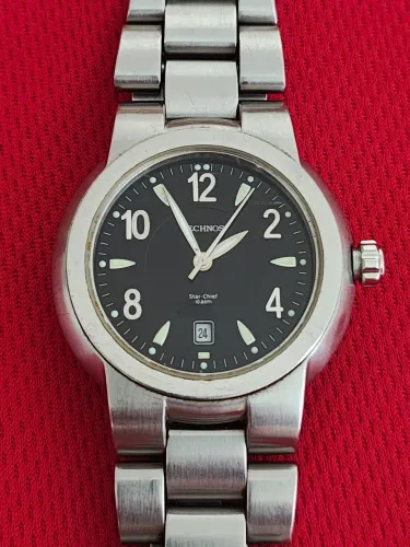 Relogio Technos Star Chief Quartz 42mm