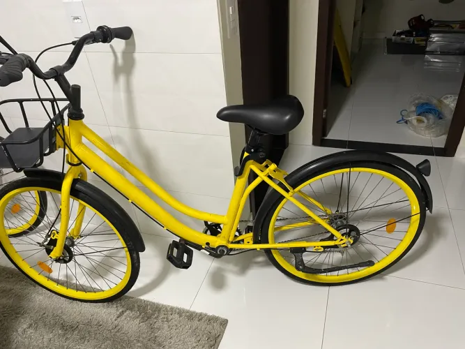 Bicicleta pneu maciço
