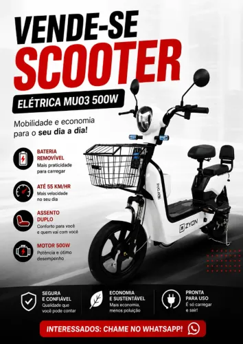 Scooter elétrica 