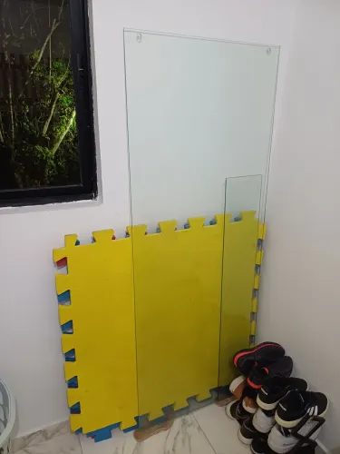 Porta de correr em vidro temperado (0.70x1.79)