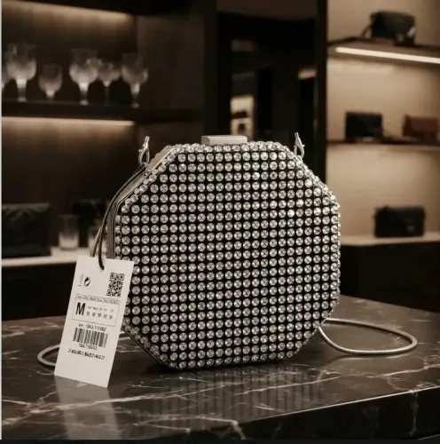 Bolsa luxo original Zara nova pedrarias