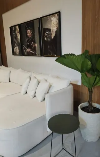 Conjunto de 3 Quadros - Afromoderno