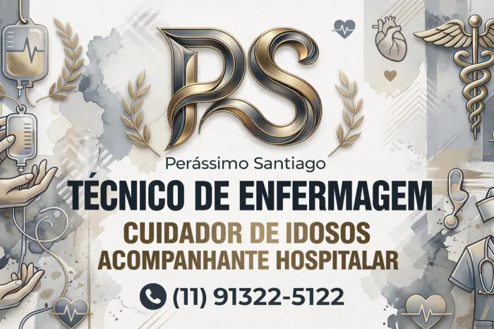 Técnico de Enfermagem e Cuidador de idosos 