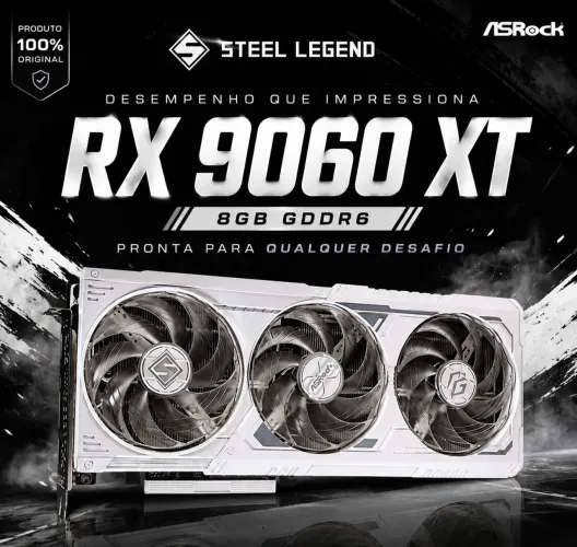 Rx 9060 xt steel legends