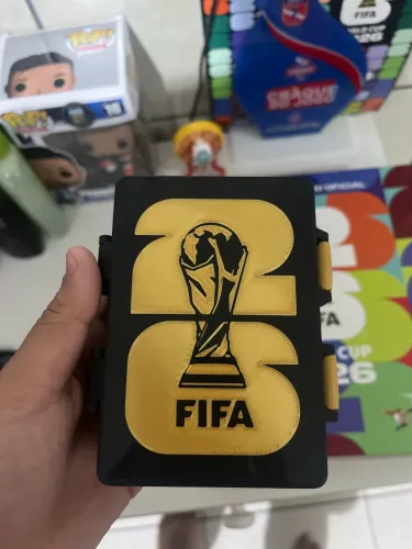 Case - porta figurinha copa do mundo 2026