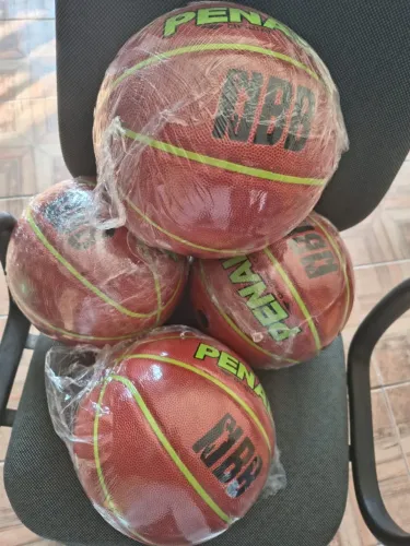 4 Bolas De Basquete Feminina Penalty Crossover Pro 6.9 Original