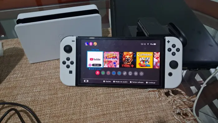 Switch oled desbloqueado 256gb