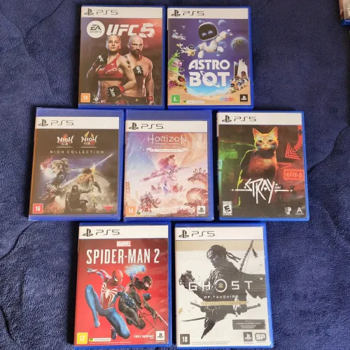 Jogos PS5 150 reais cada (Aceito trocas/faço Olx pay)