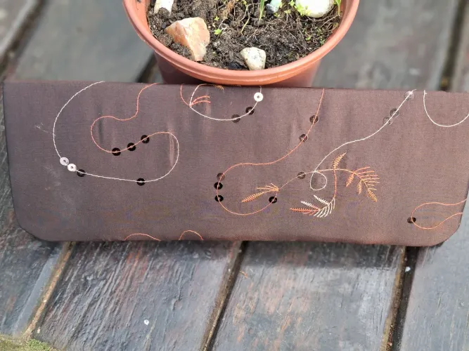 Carteira festa clutch