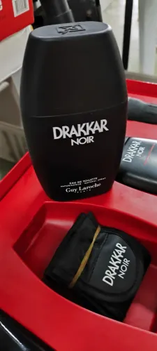 Kit Perfume Importado Drakkar Noir (Guy Laroche) - 5 Peças