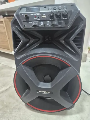Caixa de som Bluetooth mondial