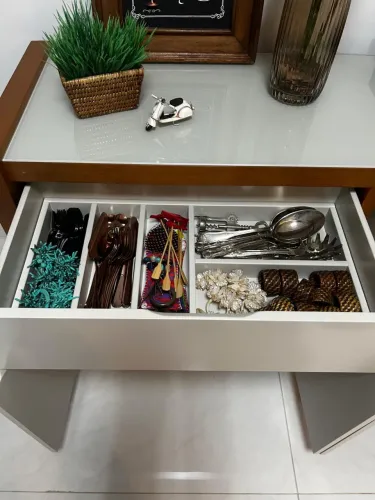 Buffet  cor Cappuccino Novo 1,50 X 0,45 cm 