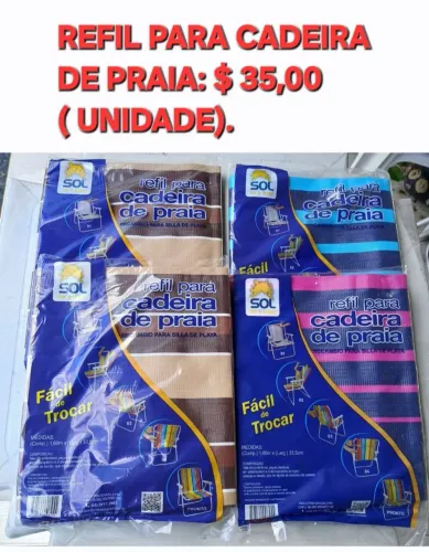 REFIL PARA CADEIRA DE PRAIA