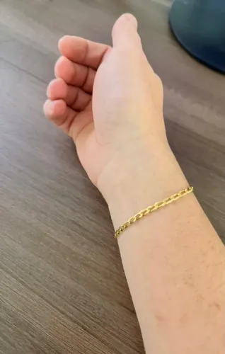 Pulseira ouro 18k 20cm 5.2g