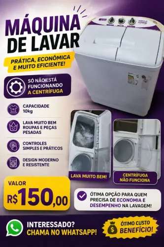 Máquina de lavar