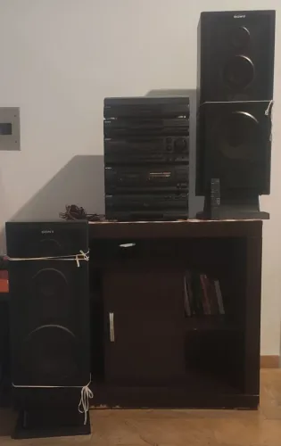 Sony LBT-A495 Hi-Fi Completo - 100% Original (Para Restauro/Colecionador)