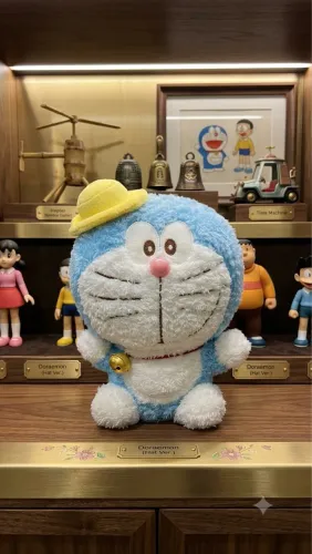 Pelúcia doraemon felpuda