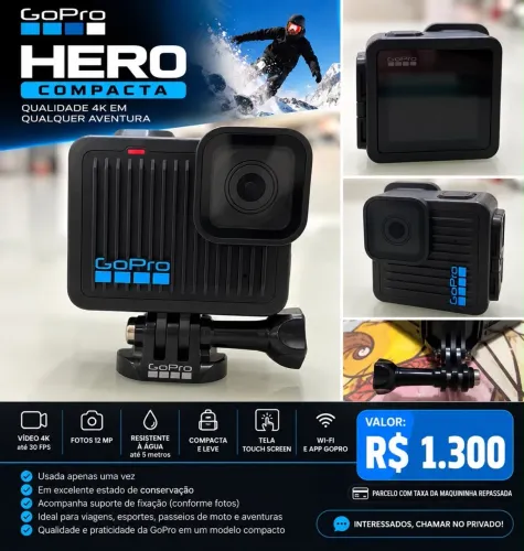? VENDO GOPRO HERO COMPACTA 4K! ?
