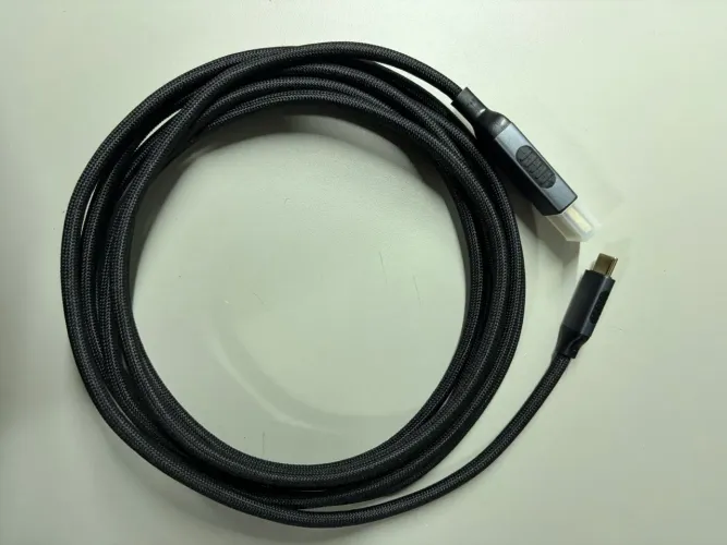 Cabo USB-C Para DisplayPort 4K 8K Trançado Nylon Monitor Gamer Macbook?