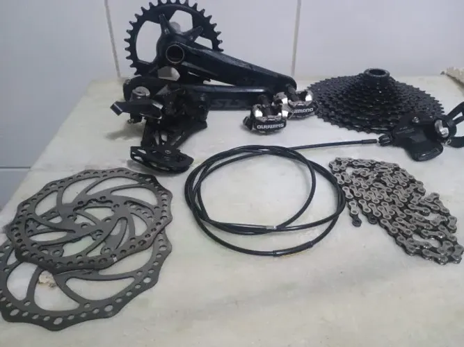 Kit Grupo Shimano Deore M6100 C/ Pedivela