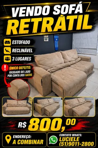 SOFÁ RETRÁTIL