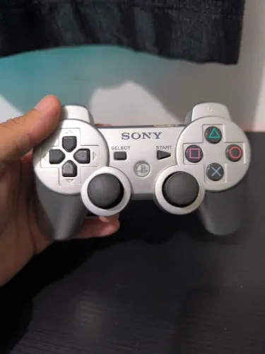 Controle Prata Playstation 3 original