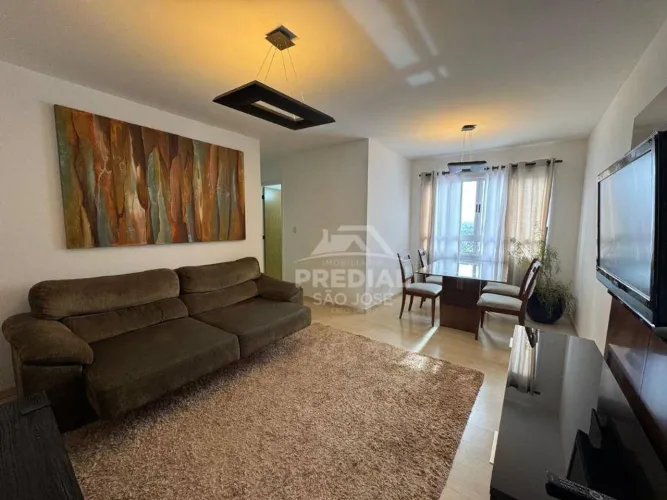 Apartamento com 2 dormitórios para alugar, 76 m² - Jardim das Colinas - São José dos Campo