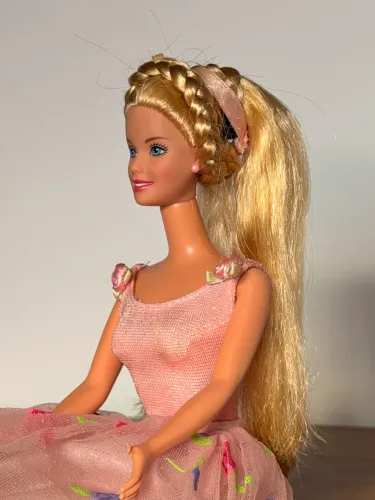 boneca barbie princesa penteados mágicos 2000