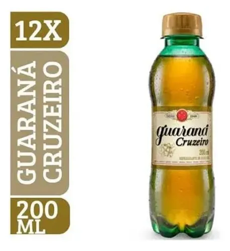 Kit 12 guaraná cruzeiro 200ml