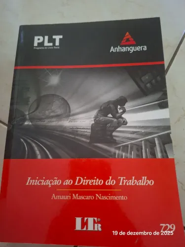  Iniciação ao Direito do Trabalho.