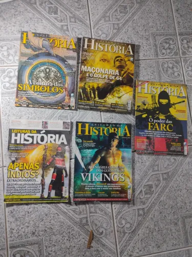 Revista Leituras da História/ kit com 5