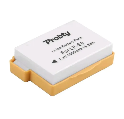Bateria Lp-E8 Probty 1800 Mah Câmera Canon T2I T3i T4i T5i 550D