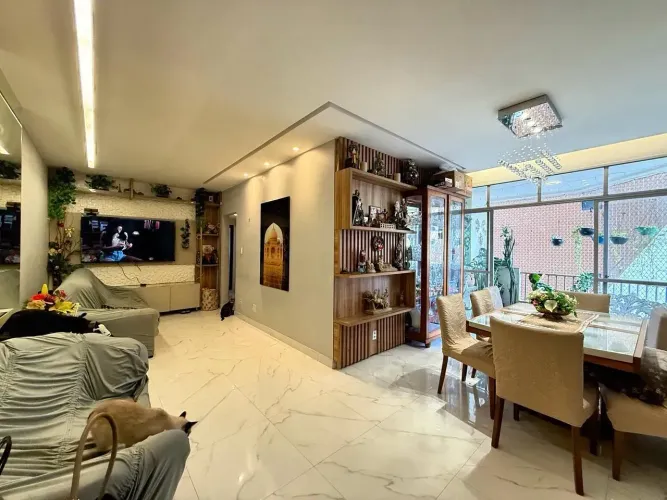 Saint Leon: Apartamento Reformado 119m² 3 Quartos (1 Suíte) 1 Vg Andar Mediano